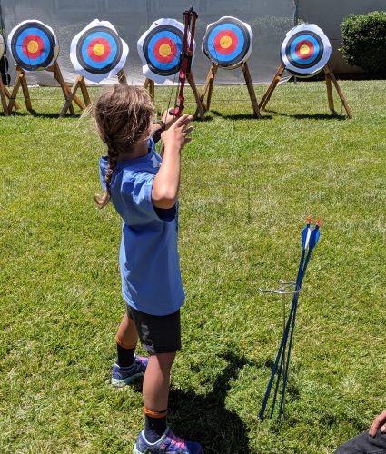Archery at Day Camp